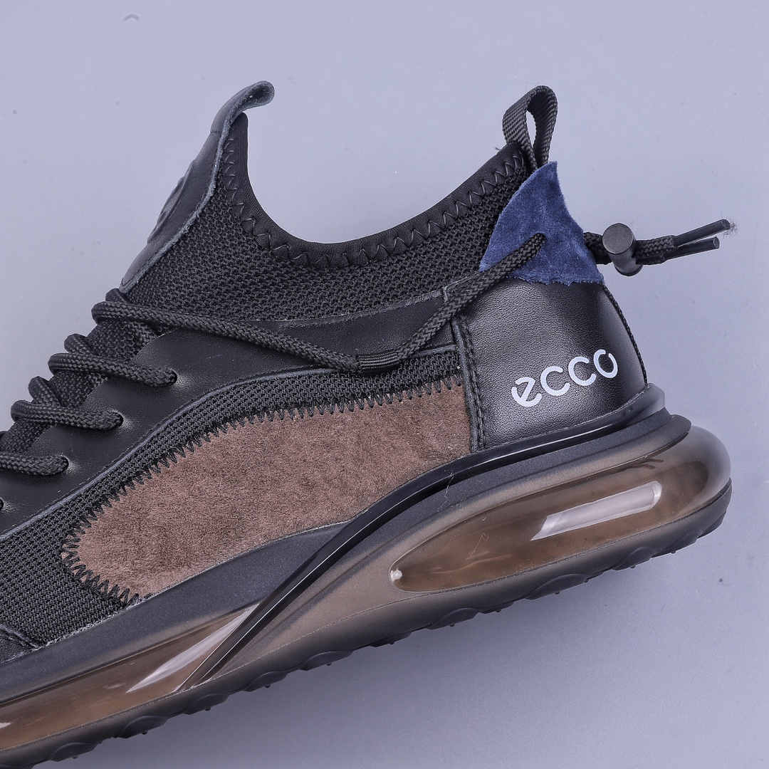 ECCO men's shoes 2023 best-selling anti-slip retro sports shoes cushioning casual walking shoes