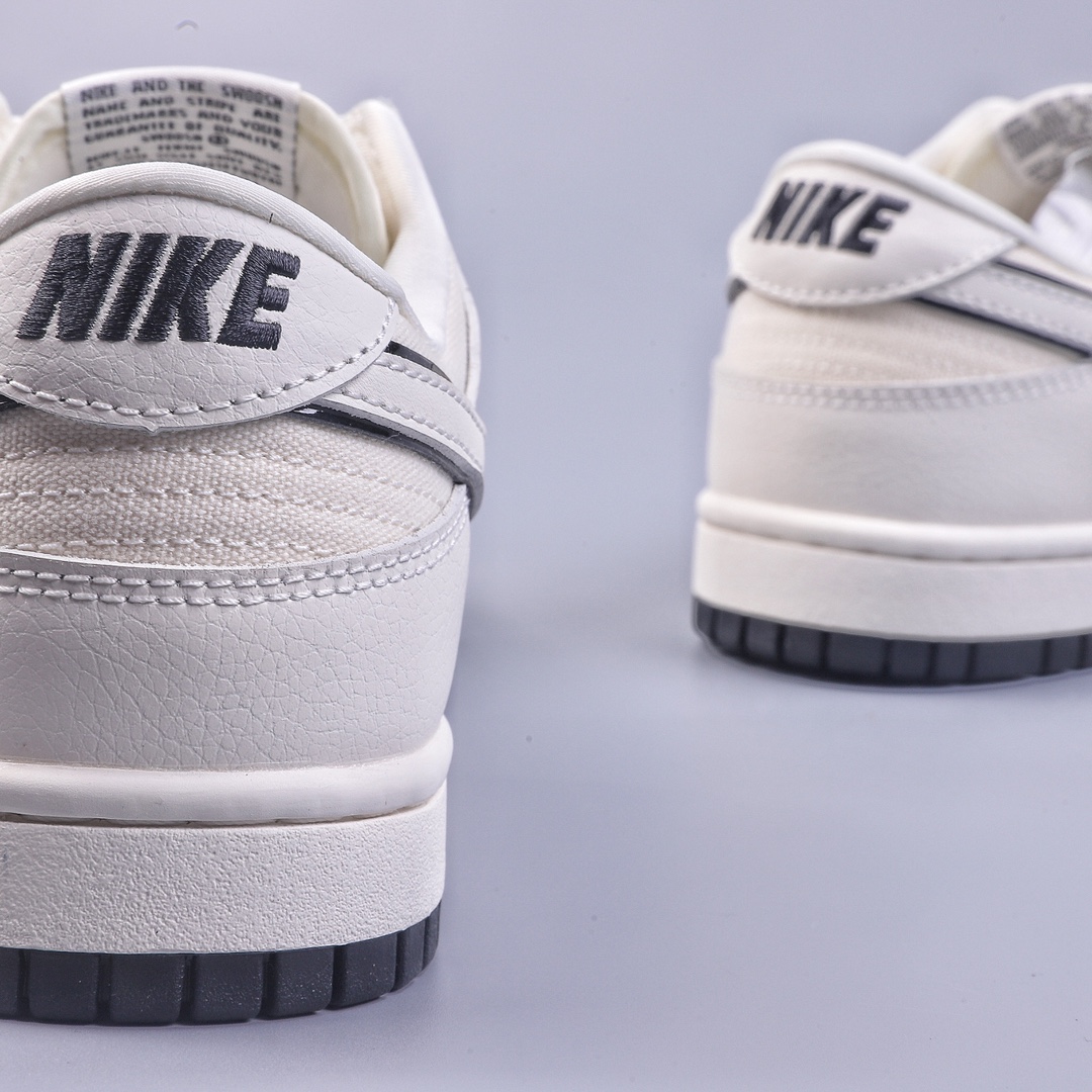 260 Nike SB Dunk Low ”TS联名帆布” 周年高端定制低帮休闲板鞋  FC1688-108
