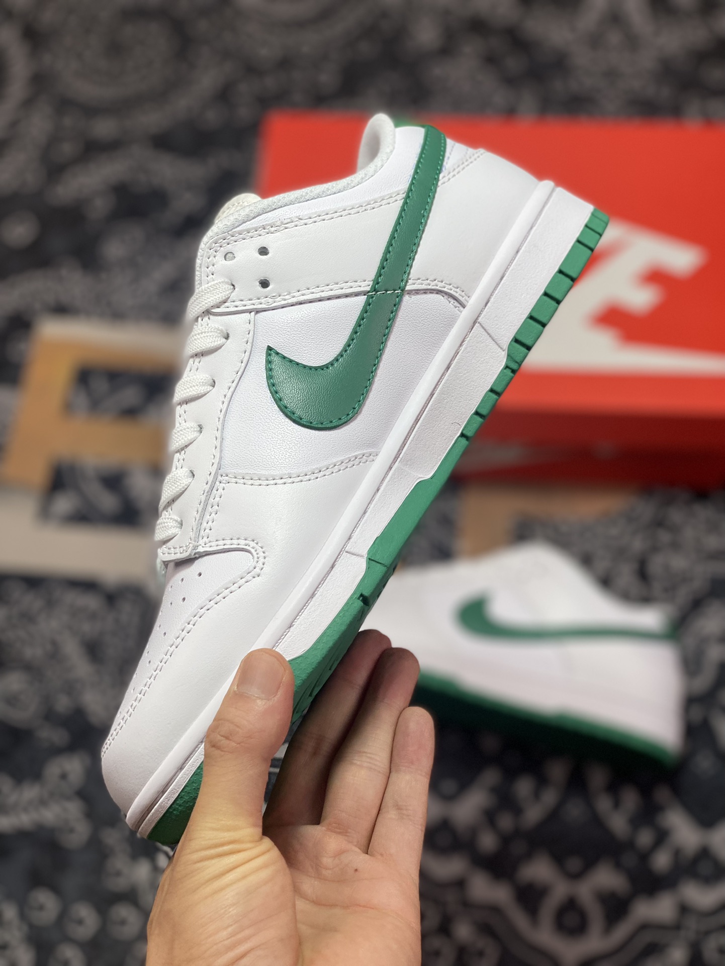 220 原厂级别 Nike SB Dunk Low 凯尔特人 DD1503-112