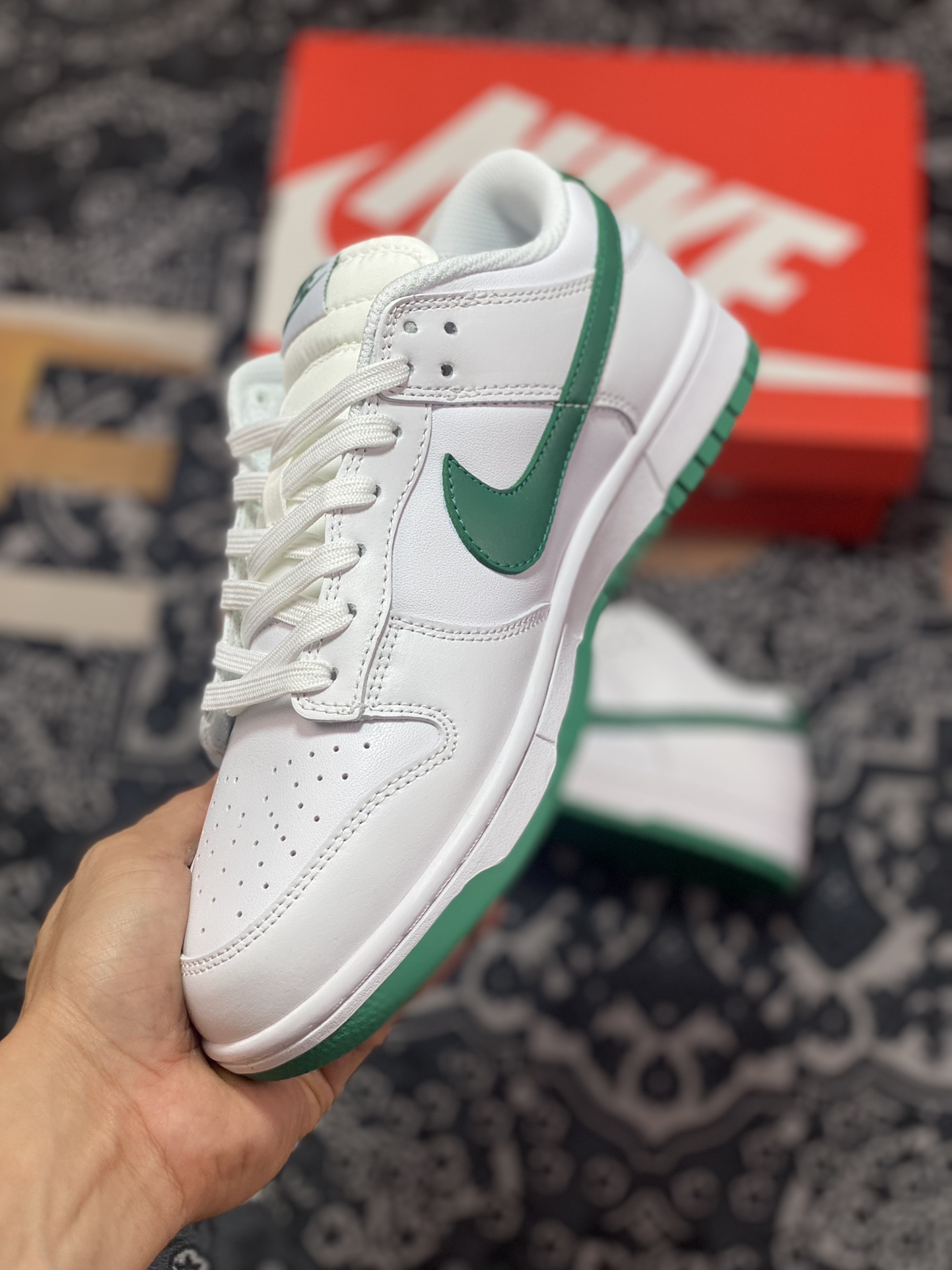 220 原厂级别 Nike SB Dunk Low 凯尔特人 DD1503-112