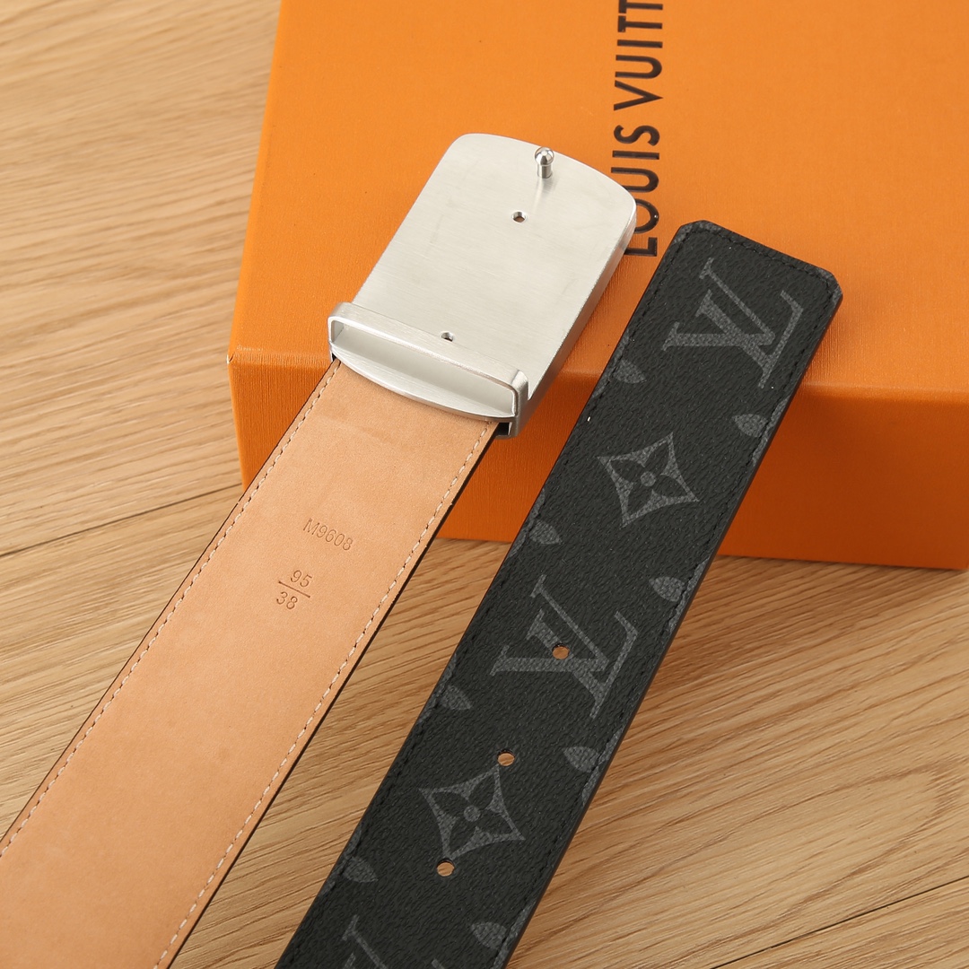 路易威登LV全套包装3.8宽精品不锈