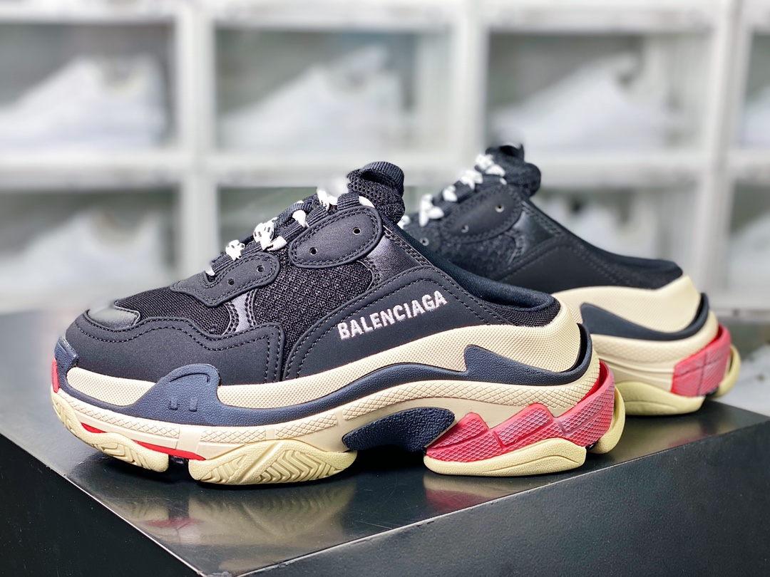 Balenciaga Triple S Mule Low Sneaker 