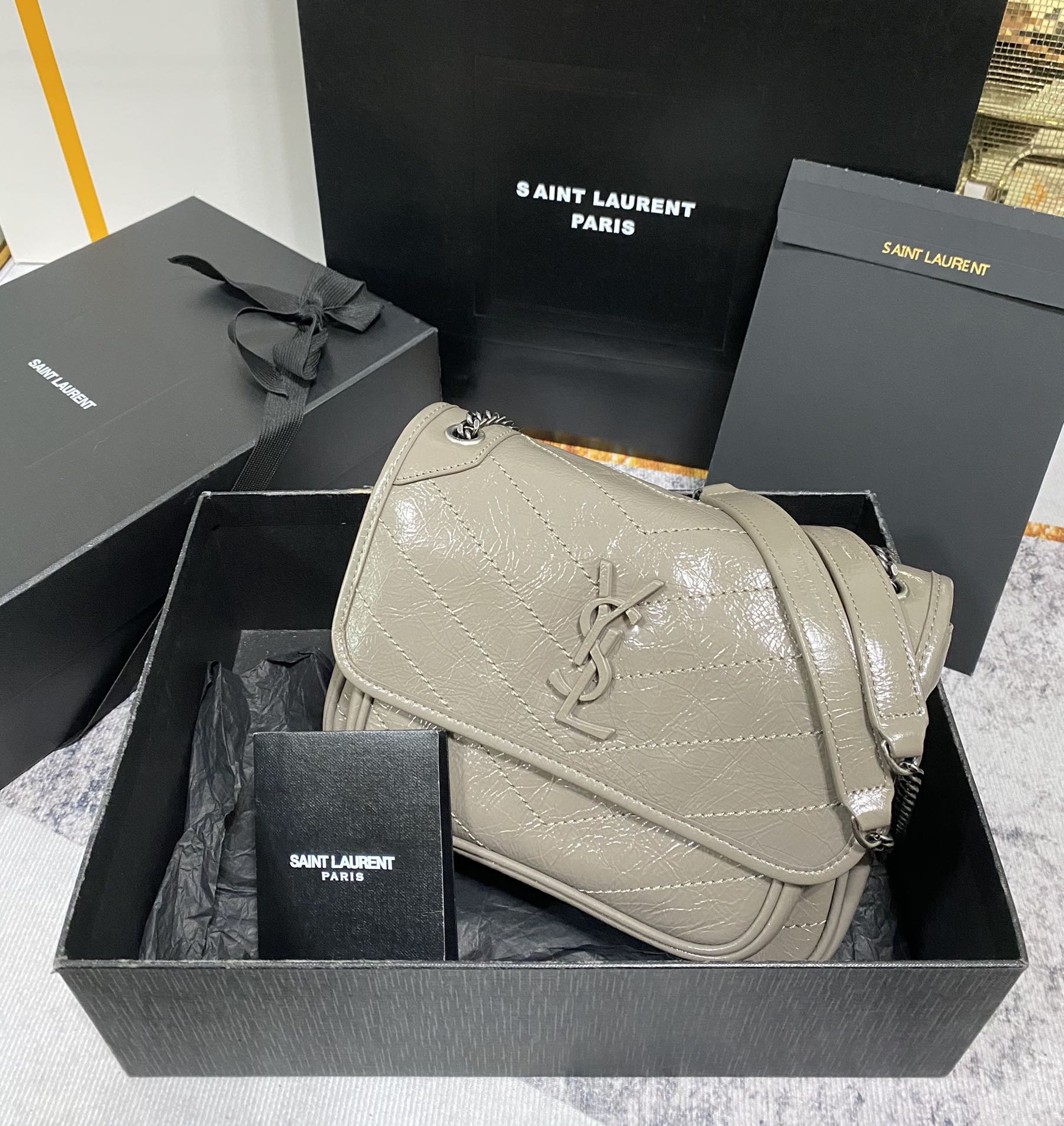 Saint Laurent Haute Couture Classic Luxury Handbag Shoulder Crossbody