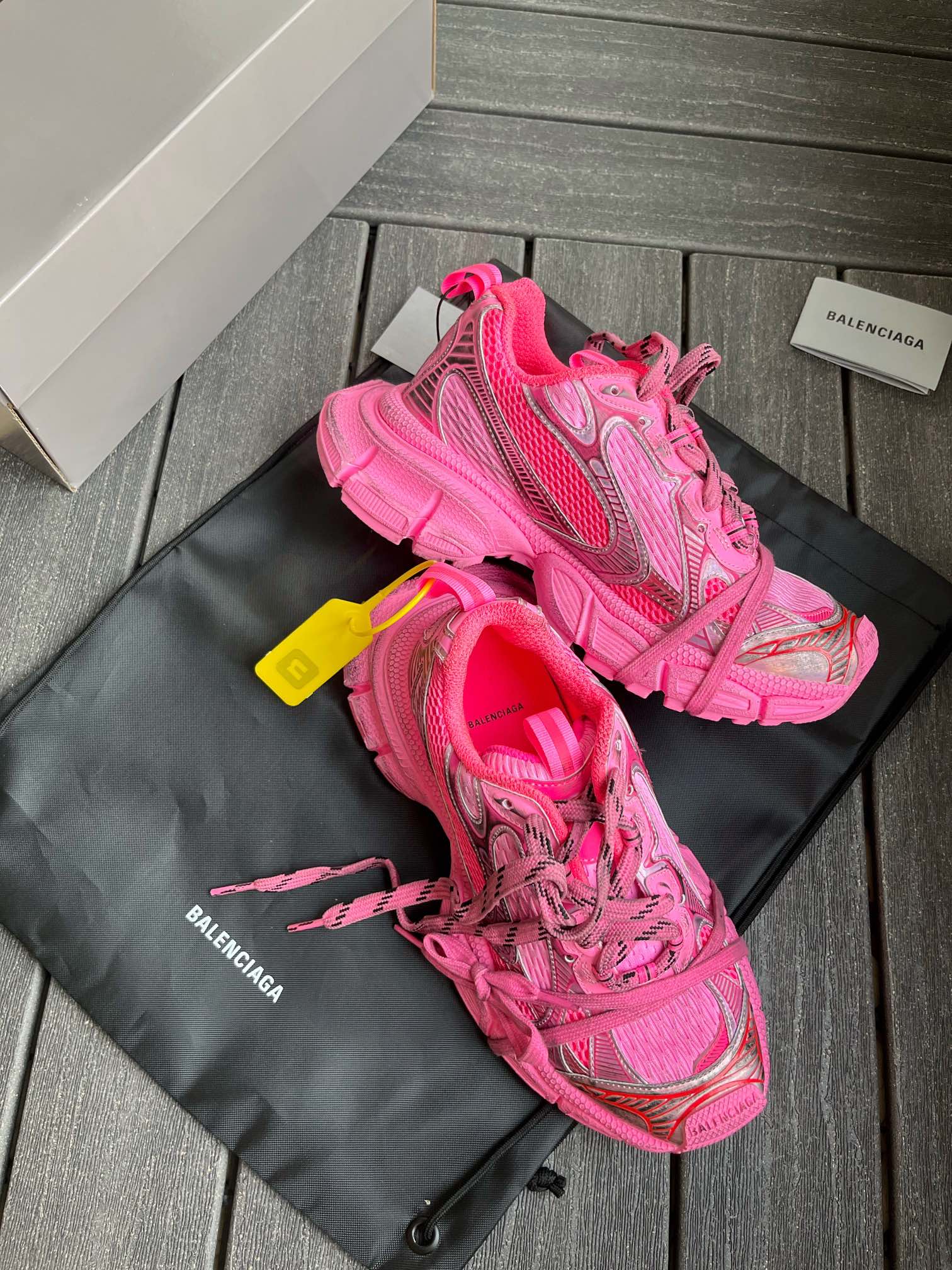 Баленсиага Phantom Кроссовки розовые женские Balenciaga