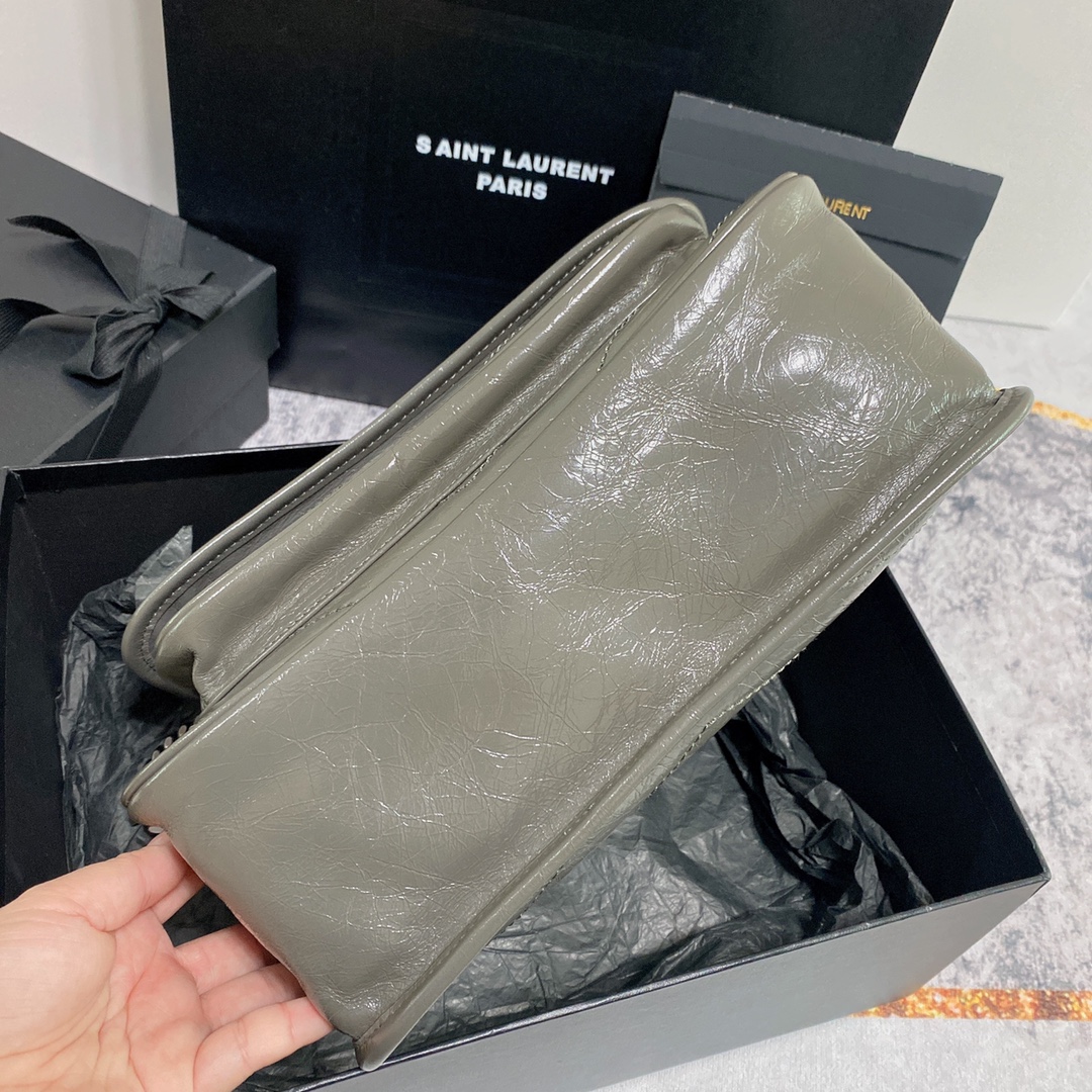 Saint Laurent Haute Couture Classic Luxury Handbag Shoulder Crossbody 5