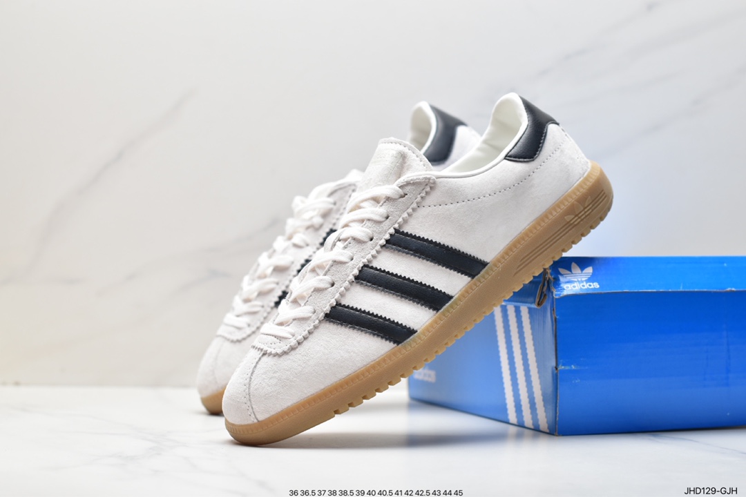 Adidas Originals Bermuda retro single product series retro sports sneakers GY7391