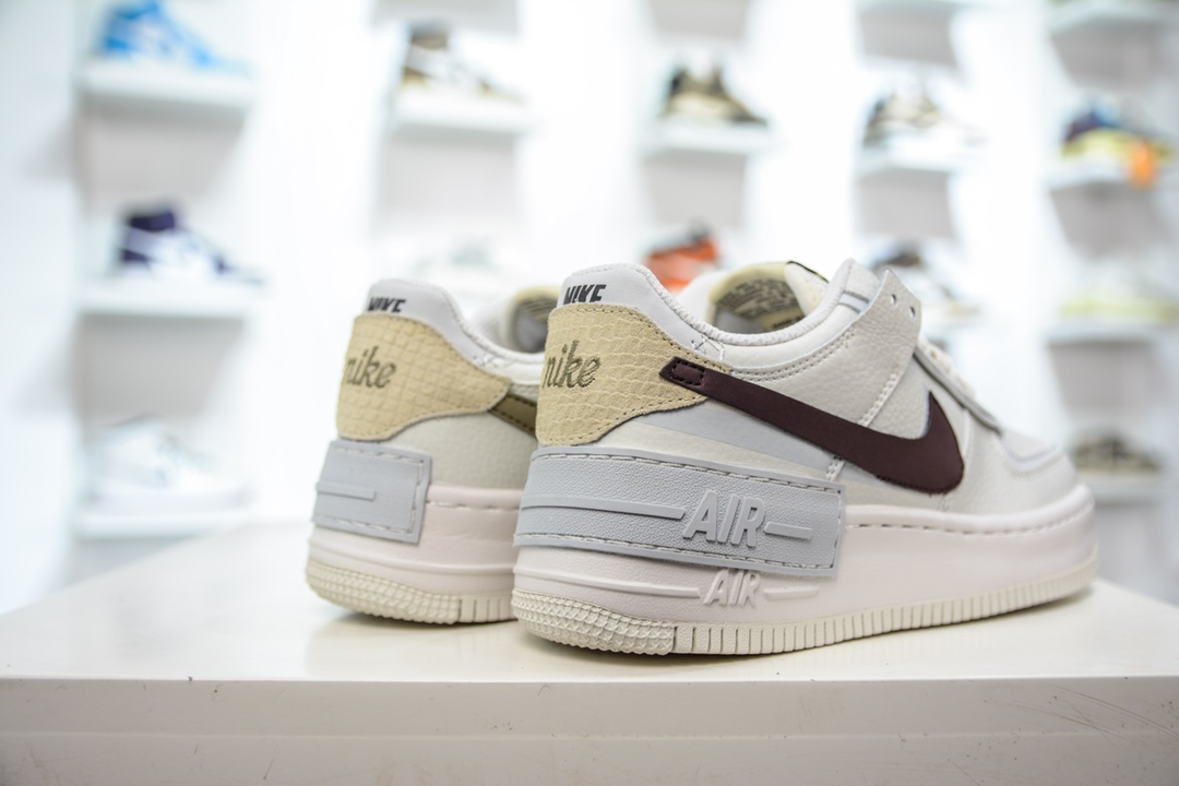 200 T 平台专供 Nike Air Force 1 Shadow 全新出货FD0804-100