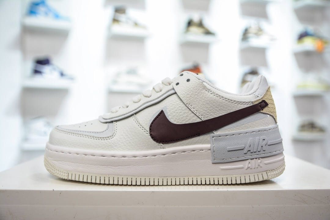 200 T 平台专供 Nike Air Force 1 Shadow 全新出货FD0804-100