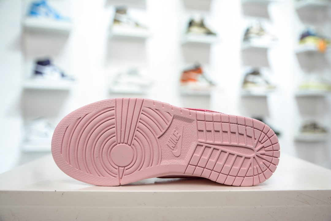 180 Nike Dunk Low （PLS) 童鞋 粉色低帮休闲运动板鞋 DH9756-600
