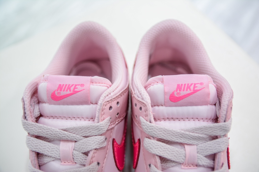 180 Nike Dunk Low （PLS) 童鞋 粉色低帮休闲运动板鞋 DH9756-600