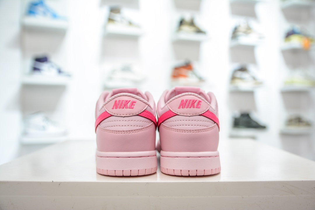 180 Nike Dunk Low （PLS) 童鞋 粉色低帮休闲运动板鞋 DH9756-600