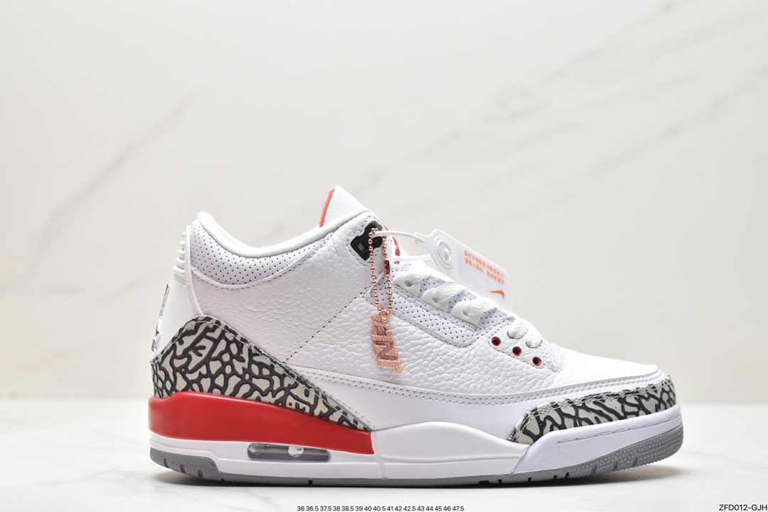 280 Air Jordan 3 Retro ”Hide and Sneak” 白灰棕 AJ3 乔丹3代 AV6683-160