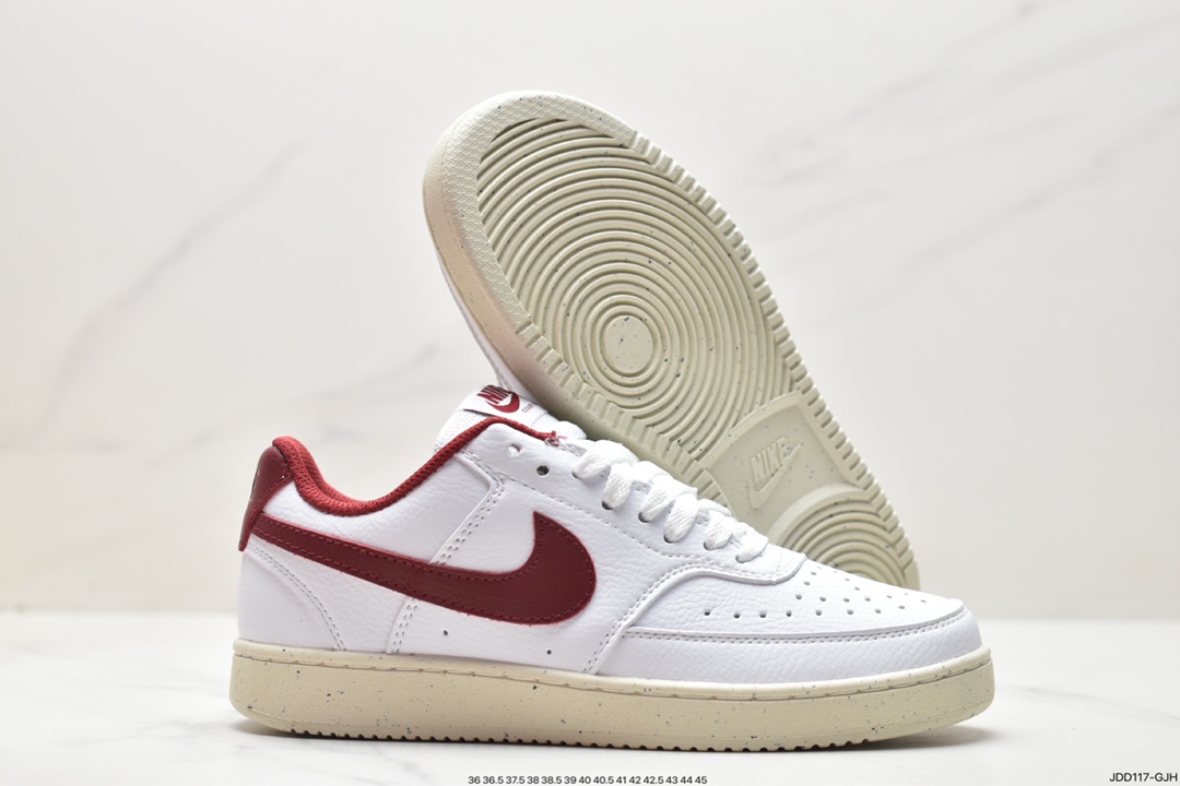 120 Nike Court Vision Low 白黑 受1980年代中期趋势的启发CD5463-100