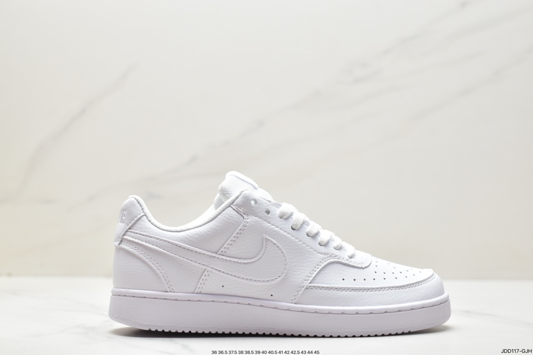 120 Nike Court Vision Low 白黑 受1980年代中期趋势的启发CD5463-100