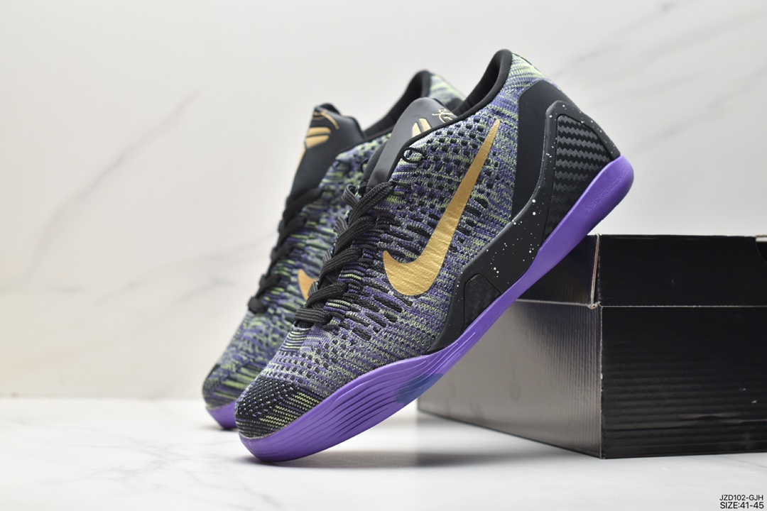 140 耐克NK Zoom Kobe IX 科比9专业实战运动篮球鞋 货号:639045-101 Size:41-45 ID:JZD102-GJH