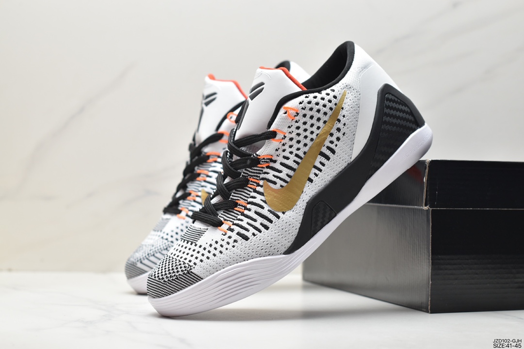 140 耐克NK Zoom Kobe IX 科比9专业实战运动篮球鞋 货号:639045-101 Size:41-45 ID:JZD102-GJH