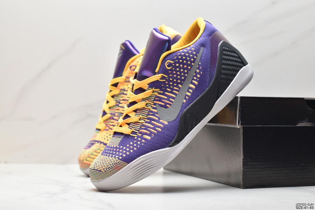 140 耐克NK Zoom Kobe IX 科比9专业实战运动篮球鞋 货号:639045-101 Size:41-45 ID:JZD102-GJH