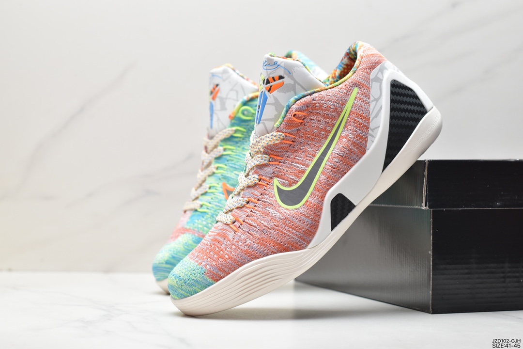 140 耐克NK Zoom Kobe IX 科比9专业实战运动篮球鞋 货号:639045-101 Size:41-45 ID:JZD102-GJH