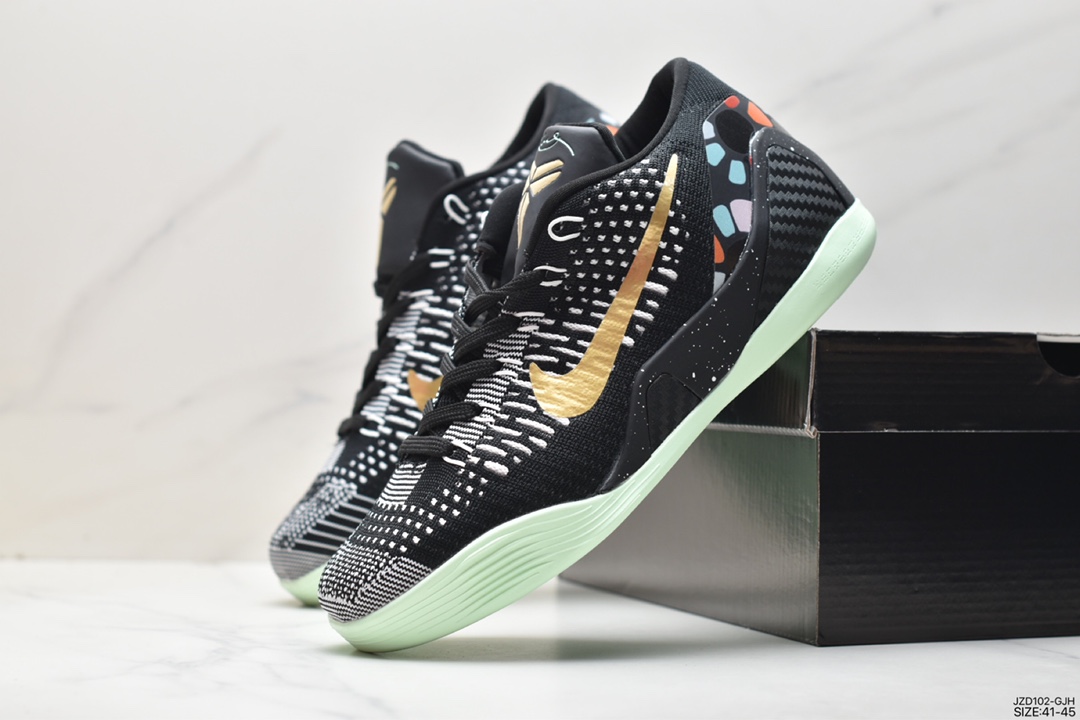 140 耐克NK Zoom Kobe IX 科比9专业实战运动篮球鞋 货号:639045-101 Size:41-45 ID:JZD102-GJH