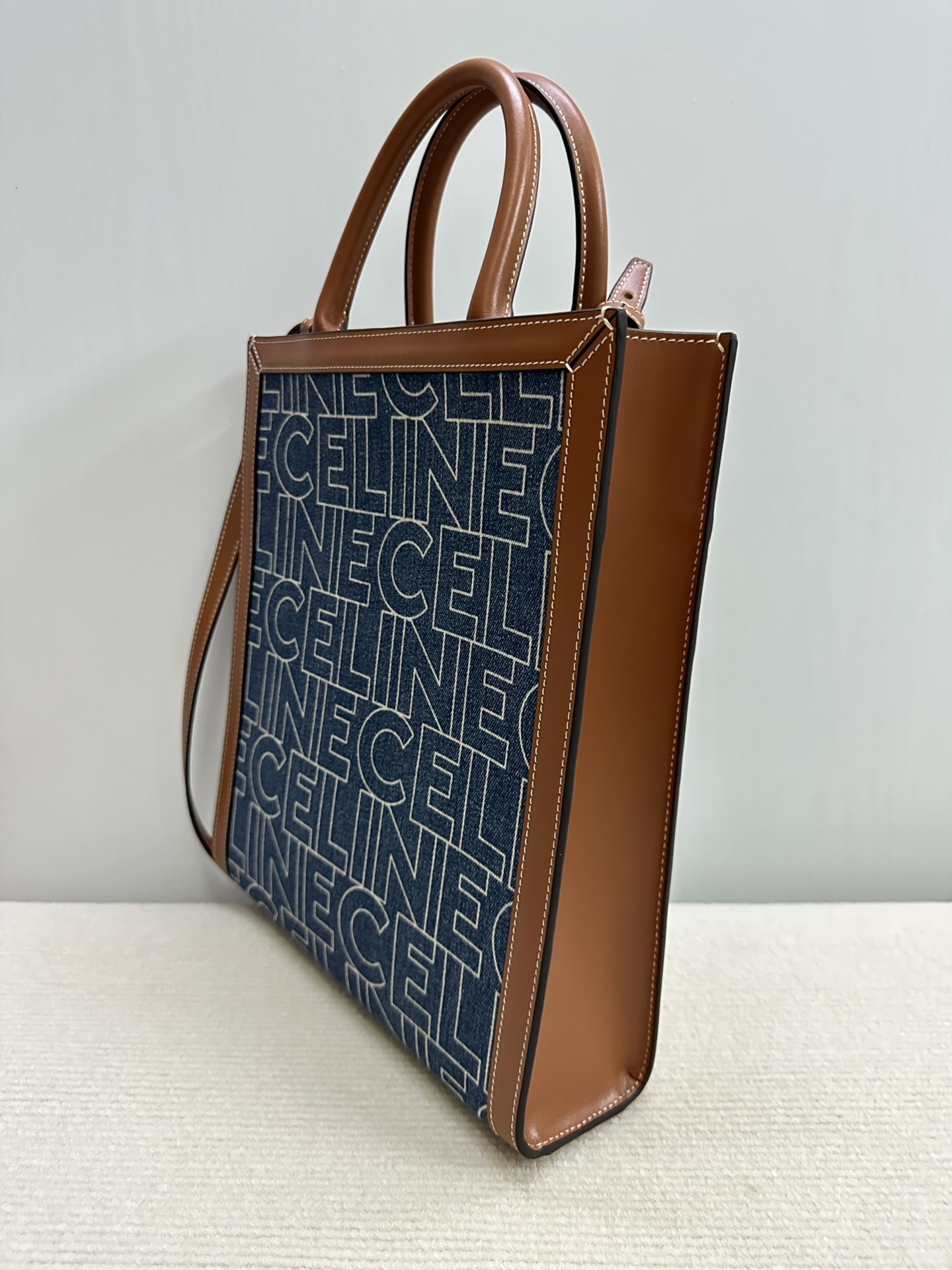 CELINE CABAS canvas series is popular in the TOTO series Notebooks are stress-free and the luggage on your back is super luxurious