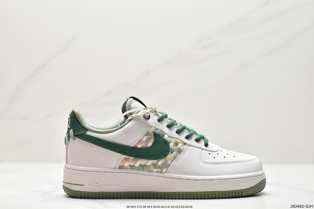 200 耐克Nike Air Force 1 PRM空军一号低帮百搭休闲运动板鞋 FD0369-100