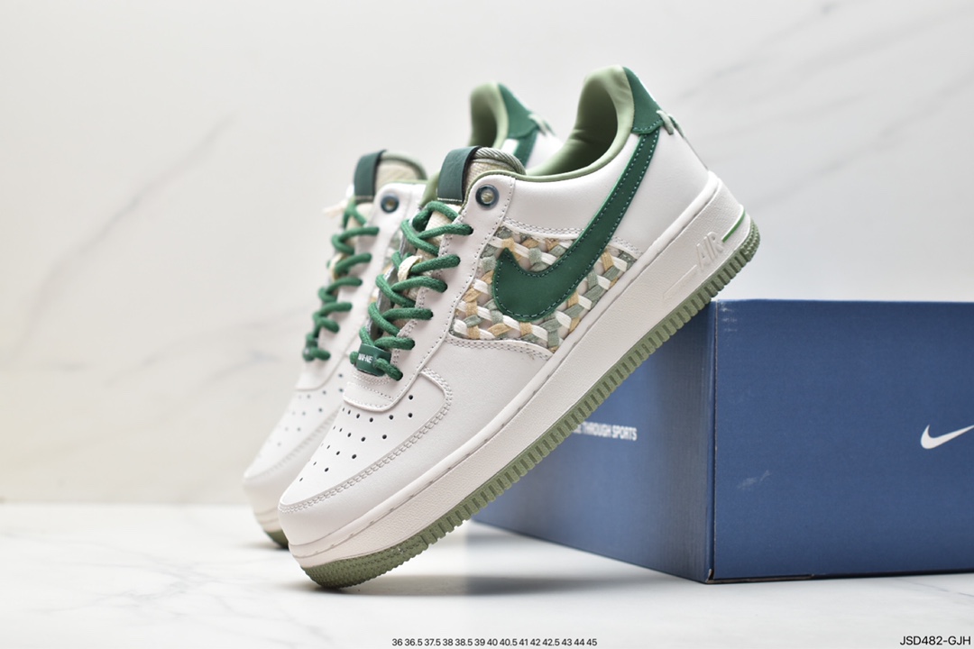 200 耐克Nike Air Force 1 PRM空军一号低帮百搭休闲运动板鞋 FD0369-100