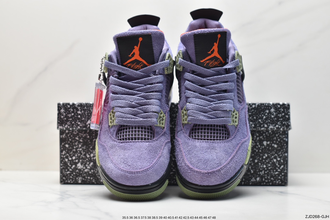 240 Nike Wmns Air Jordan 4 Retro GS”Linen”迈克尔·乔丹AJ4代中帮篮球鞋“白卡其”AQ9129-500