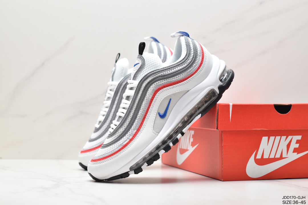 120 耐克 Nike Air Max 97 小勾子弹复古全掌气垫休闲运动鞋 DC4830-300