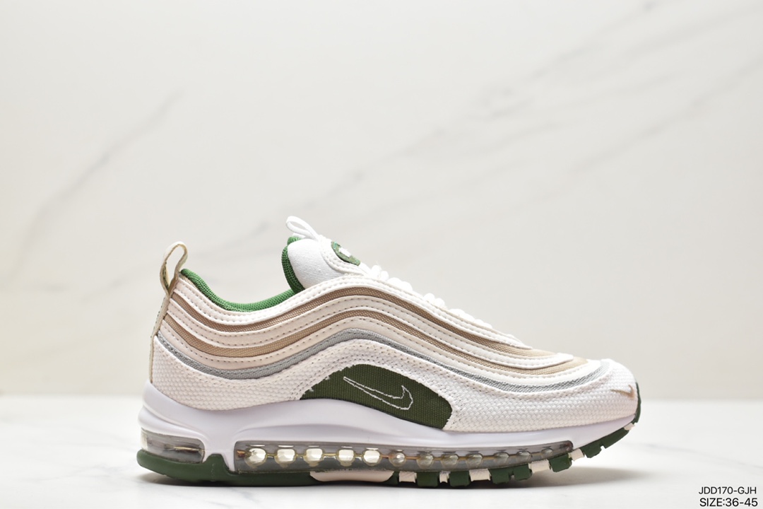 120 耐克 Nike Air Max 97 小勾子弹复古全掌气垫休闲运动鞋 DC4830-300