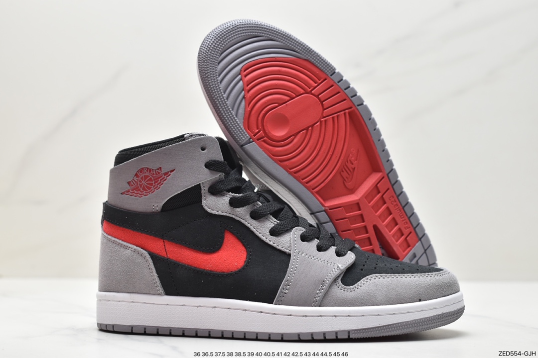 260 耐克Nike Air Jordan 1 Zoom CMFT”Pink Glaze”AJ1乔丹一代中帮篮球鞋 DV1304-106