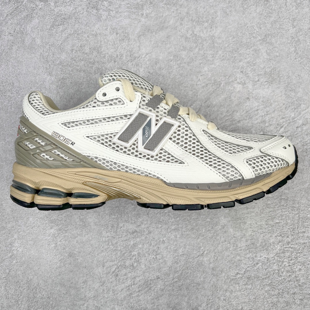 图片[4]-＃M纯原 New Balance M1906R系列 NB新百伦潮流复古织物皮革减震防滑耐磨轻便低帮跑步鞋 原档数据独立私模大底 唯一正确六层组合大底 RB前软后硬 百分百还原原鞋脚感 基于市场现有版本全新升级调整 NB市场最强产物 全网最全配色加持 全套原楦原纸板原厂数据开发 全鞋电脑针车加持 原厂网布 原装进口头层翻毛皮料正确绒感卡色 正确中底拉帮中底网布细节 一比一手工擦旧效果 冲裁组合 匠心打造 耗时两个月开发完成 工艺极其复杂难度可想而知 高端零售专供产物 尺码：36 37 37.5 38 38.5 39.5 40 40.5 41.5 42 42.5 43 44 44.5 45 45.5 46.5 47-选品中心