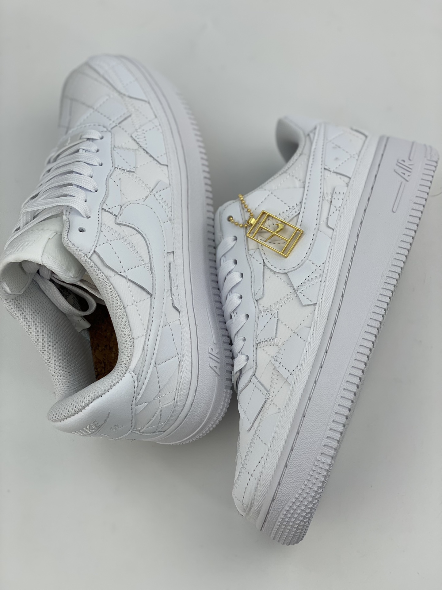 240 Nike Air Force 1 Low 07 全白碎布 DZ3674-100