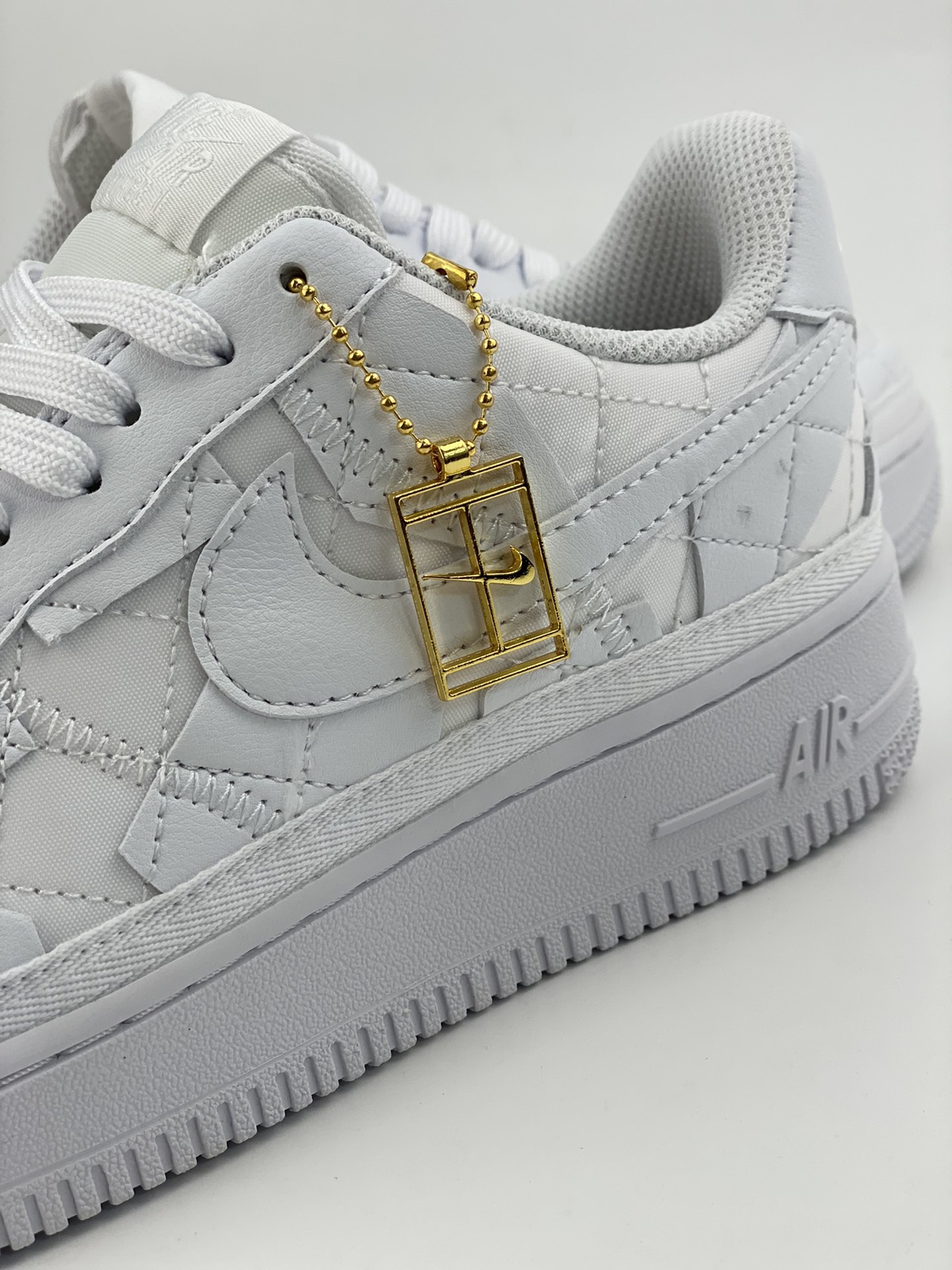 240 Nike Air Force 1 Low 07 全白碎布 DZ3674-100