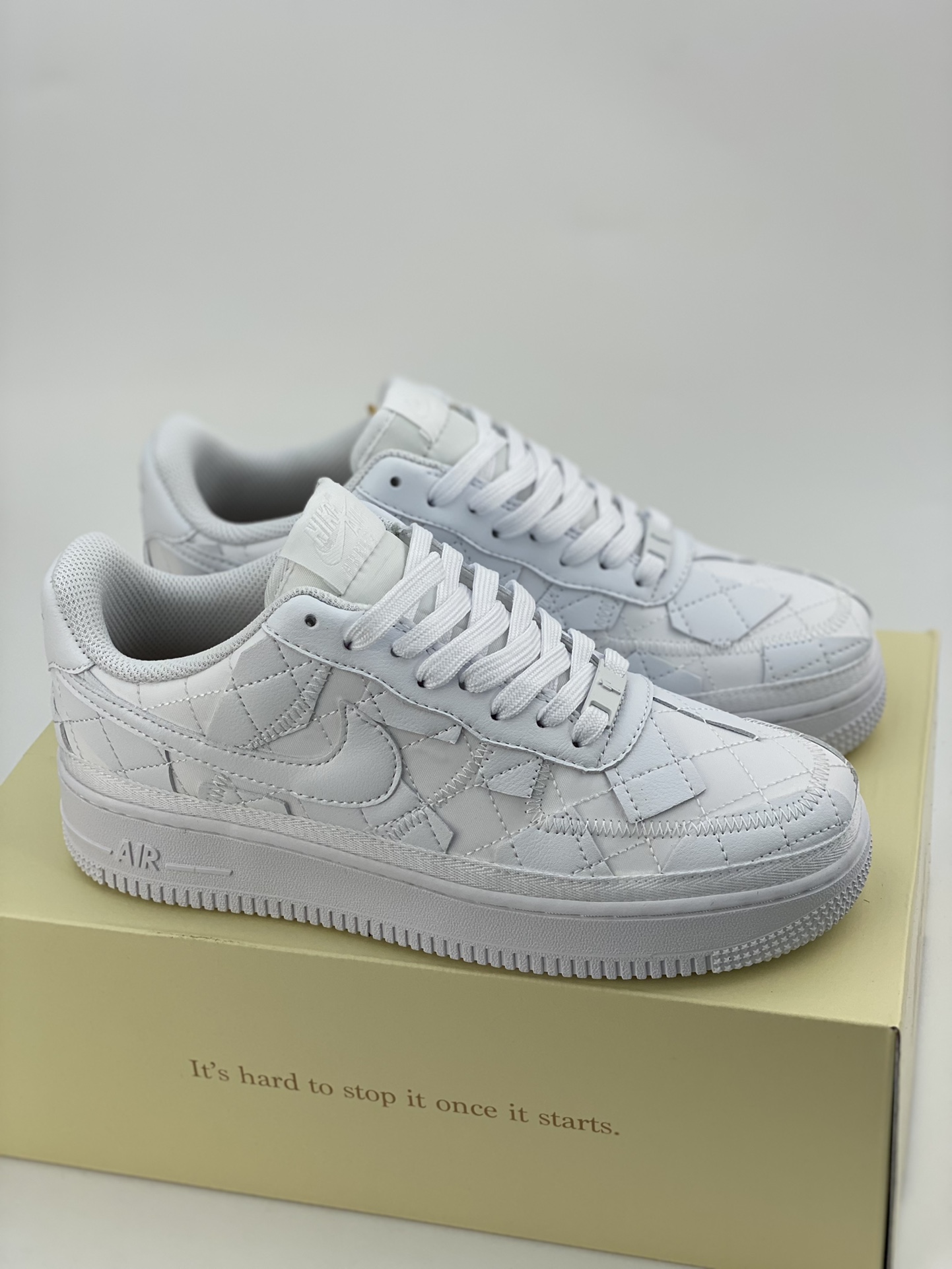 240 Nike Air Force 1 Low 07 全白碎布 DZ3674-100