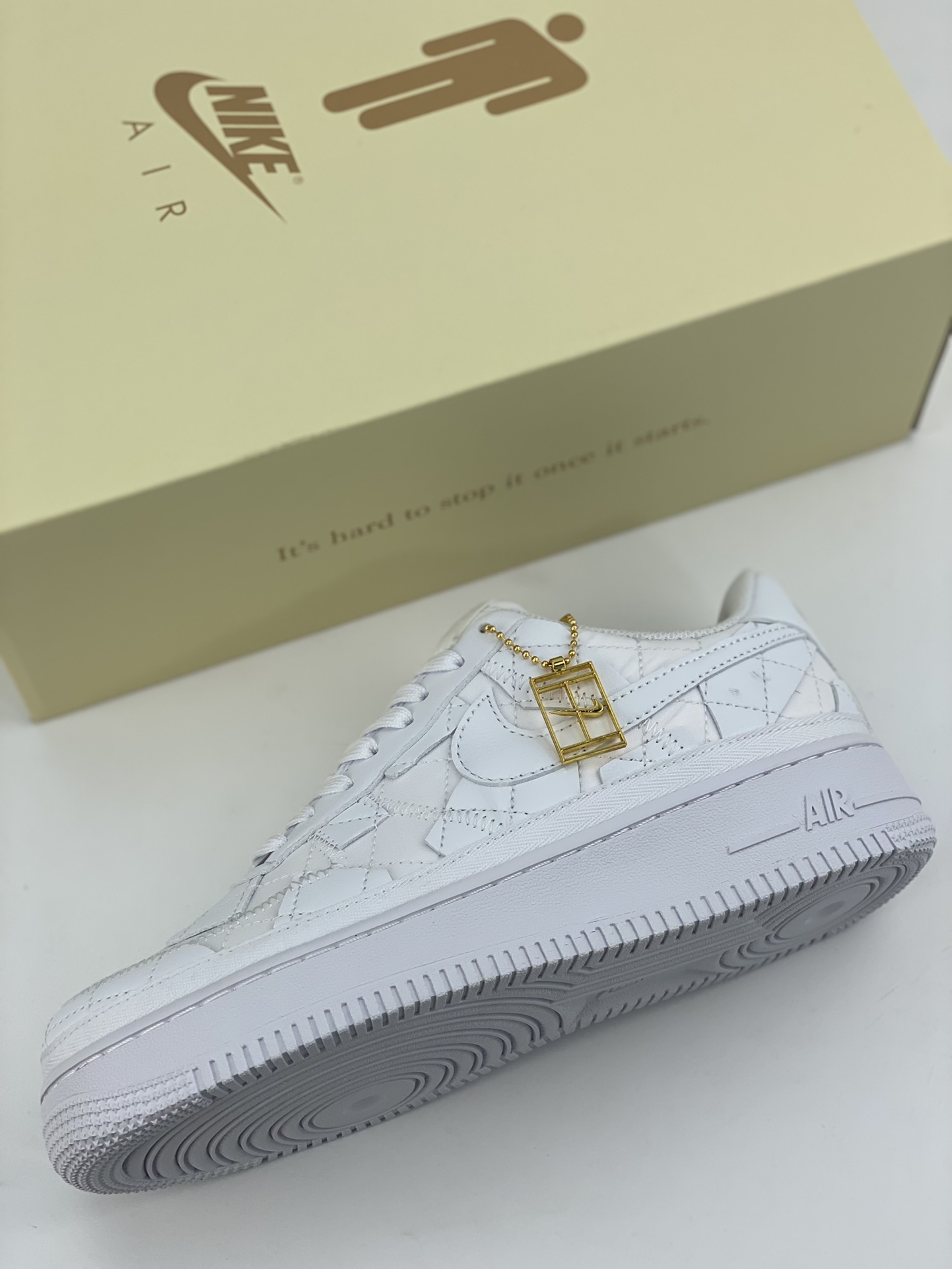 240 Nike Air Force 1 Low 07 全白碎布 DZ3674-100