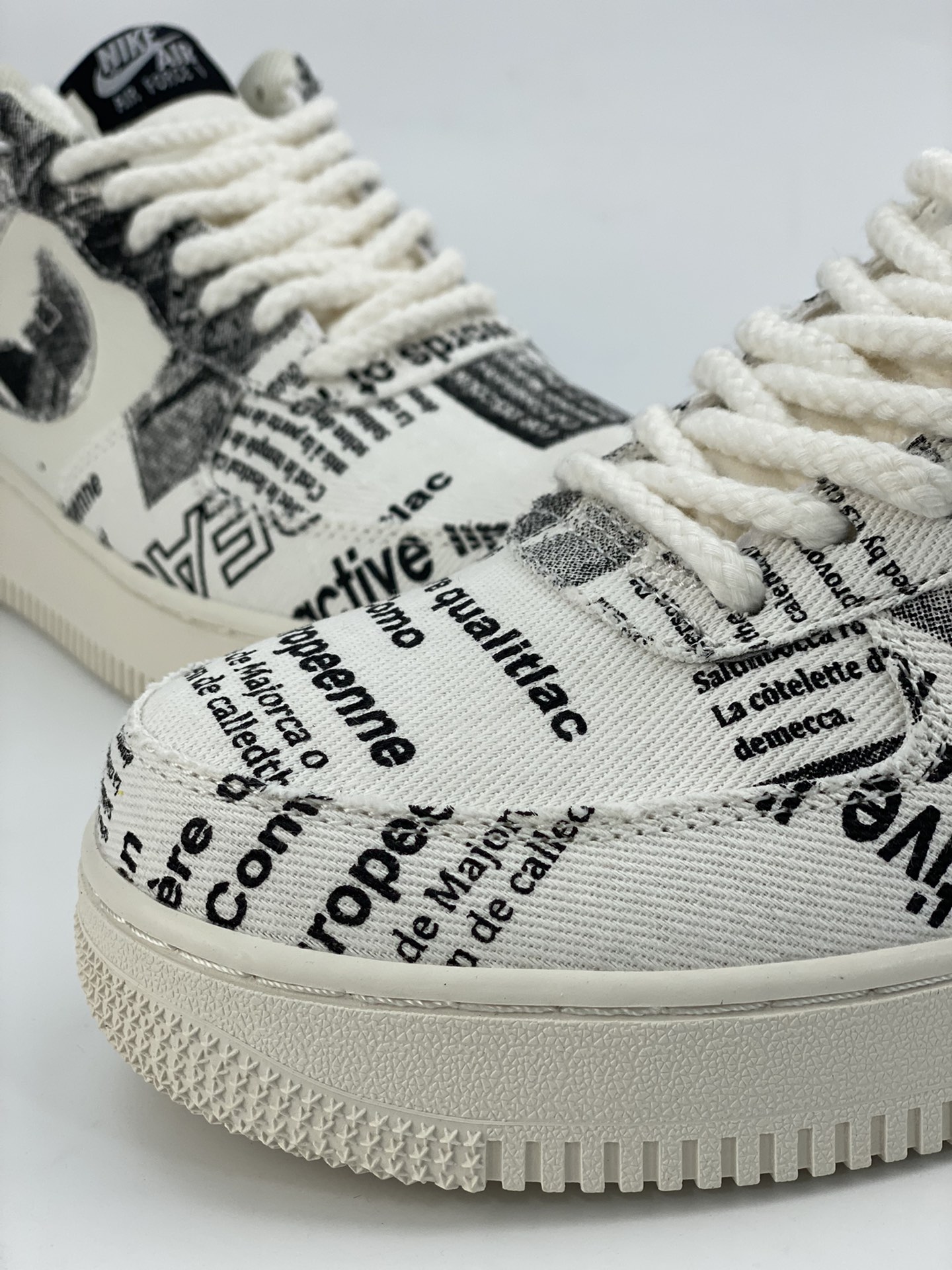 240 Nike Air Force 1 Low 07 白黑电影海报 FB0607-033
