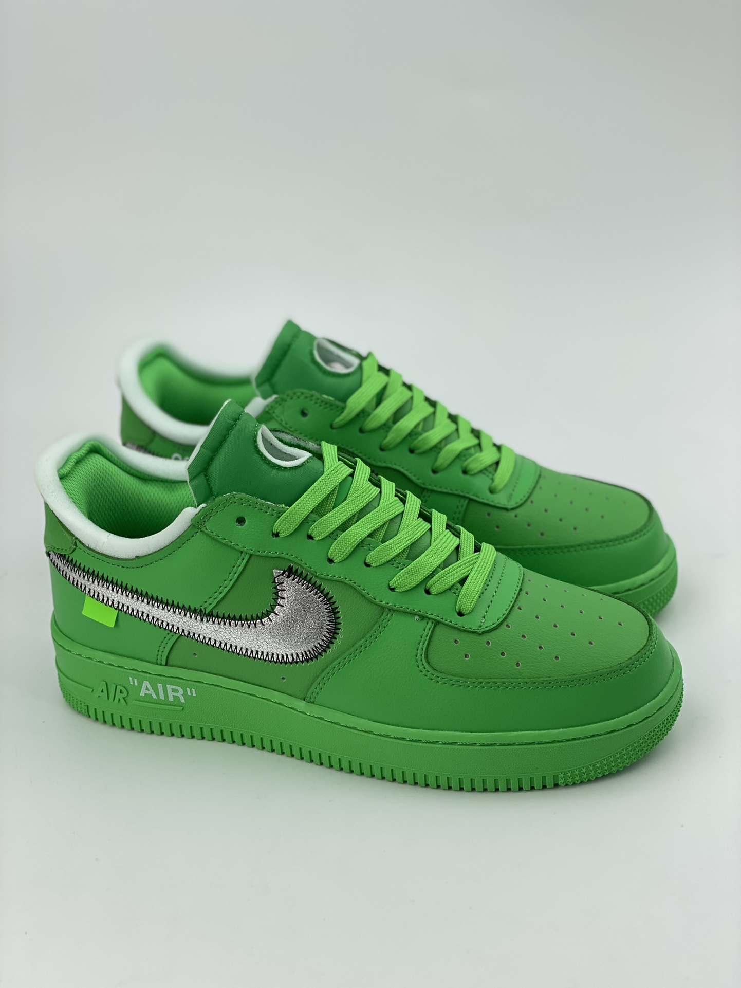 220 Off-White Nike Air Force 1 Low 07 OW绿银钩 DX1419-300