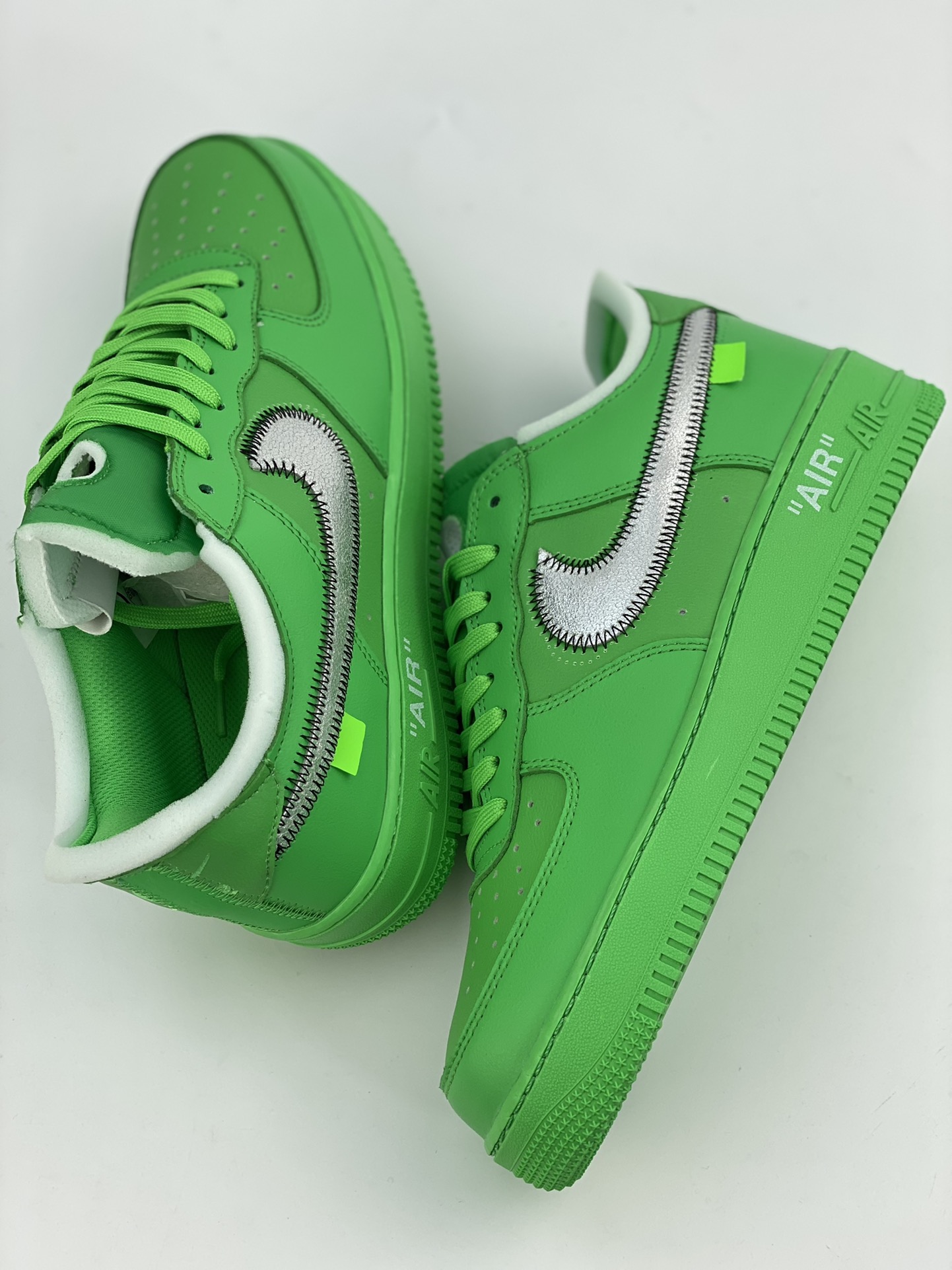 220 Off-White Nike Air Force 1 Low 07 OW绿银钩 DX1419-300