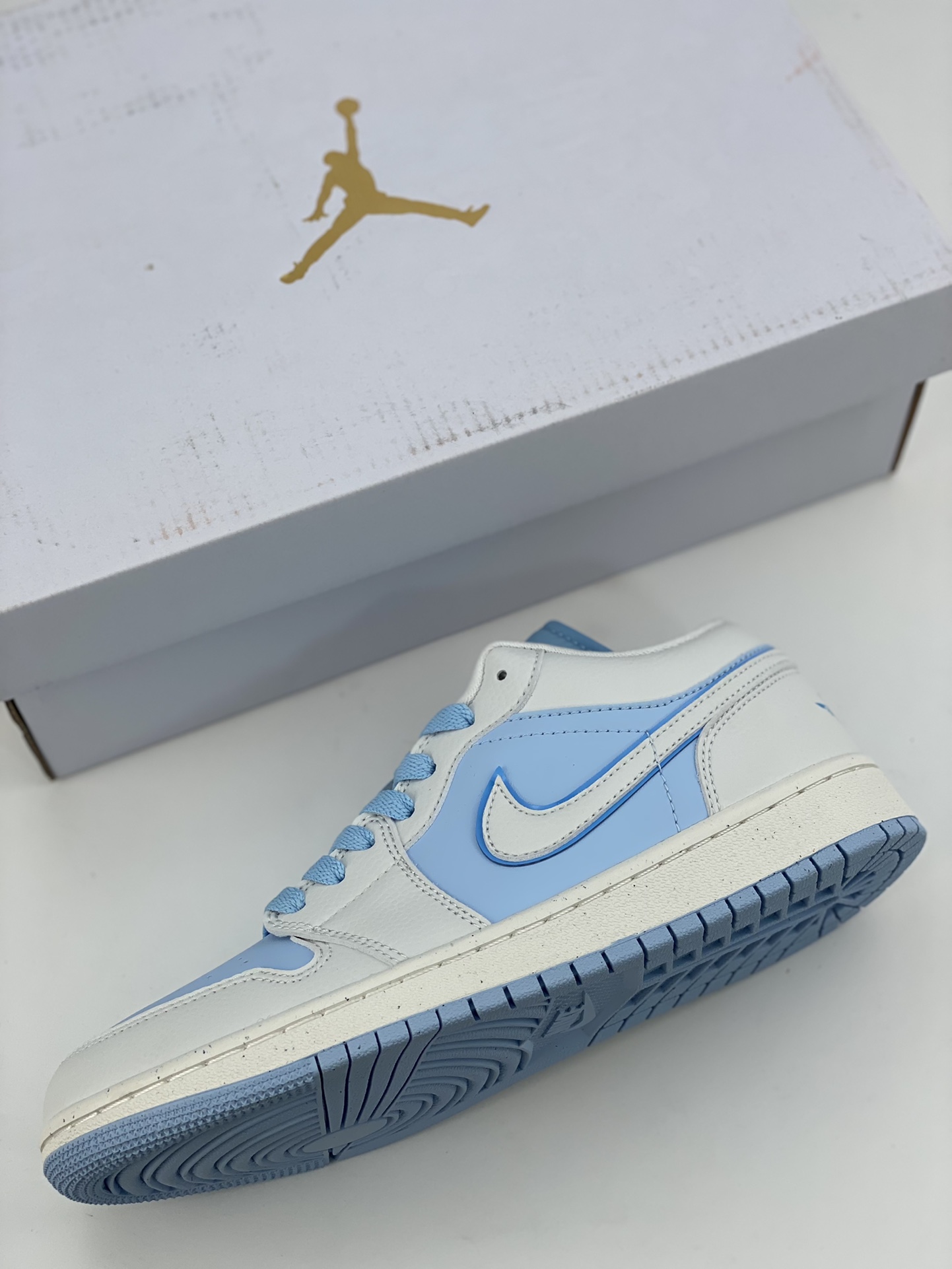 220 过验版 Air Jordan 1 Low 白蓝 官方同步新色 DV1299-104