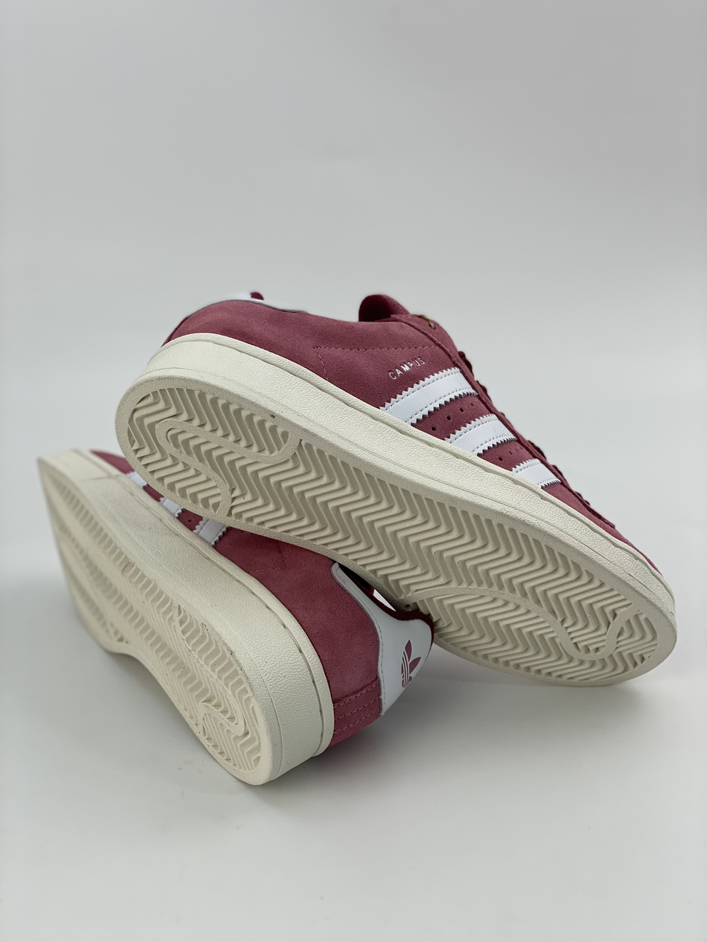 Adidas Campus 00s maroon white retro trendy casual bread shoes HP6286