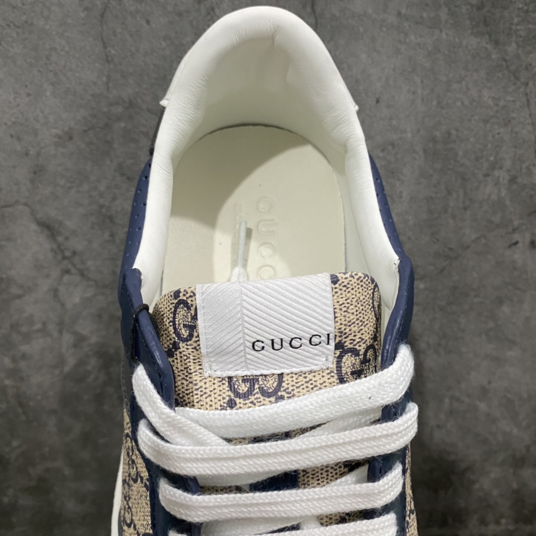 [Wandan Pure Original] Gucci Chunky B Screener GG Biscuit Shoes Sports and Casual Shoes Series