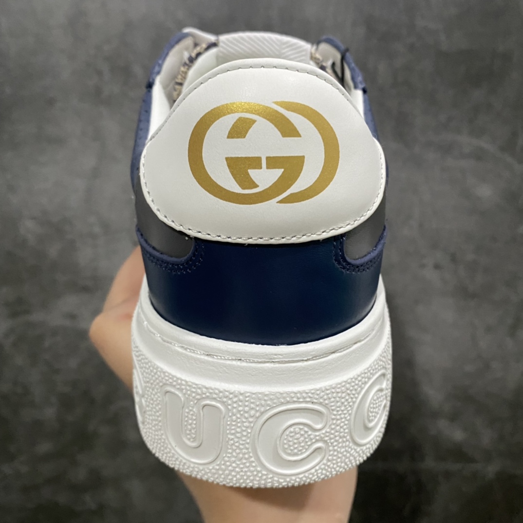 [Wandan Pure Original] Gucci Chunky B Screener GG Biscuit Shoes Sports and Casual Shoes Series