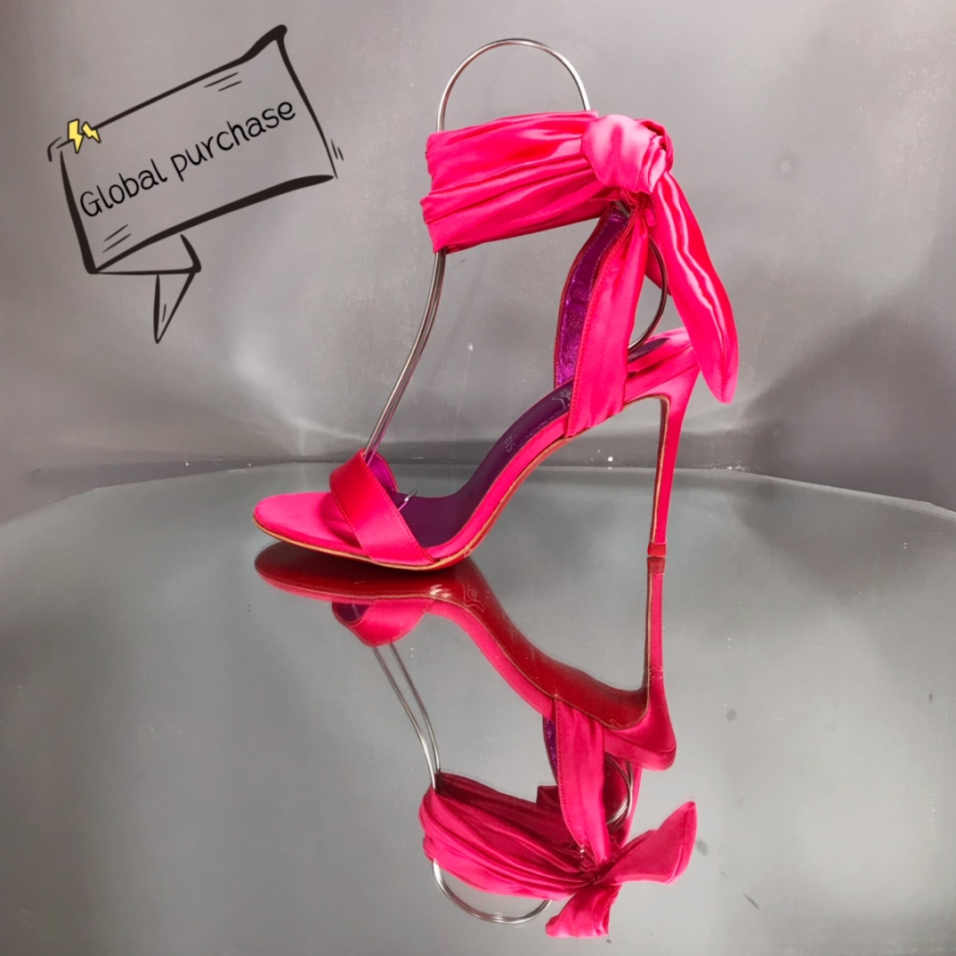 NO:100173,High-end custom spring and summer sandals series!  10Cm, size 34-42. Leather sole. Customized model is not returned or exchanged. 9050-imported rose red silk. Rose red metal sheepskin, official website synchronized. Standard European code Reference:9050- Color:rose/rose Material:real silk Lining:goat leather Heel height:10Cm Sole:leather sole Size:EUR 34-42 (US 4-11):,,christian louboutin,sandals,sheepskin,real silk,Leather soles19860909高端订制 春夏凉鞋款系列！ 10Cm,尺码34-42码.真皮大底.订制款不退不换,9050－进口玫红真丝.玫红金属羊皮里,官网同步 标准欧码 Reference:9050- Color:rose/rose Material:real silk Lining:goat leather Heel heigh:10Cm Sole:leather sole Size:EUR 34－42（US 4一11) :,,christian louboutin,sandals,sheepskin,real silk,Leather soles,Women's Shoes