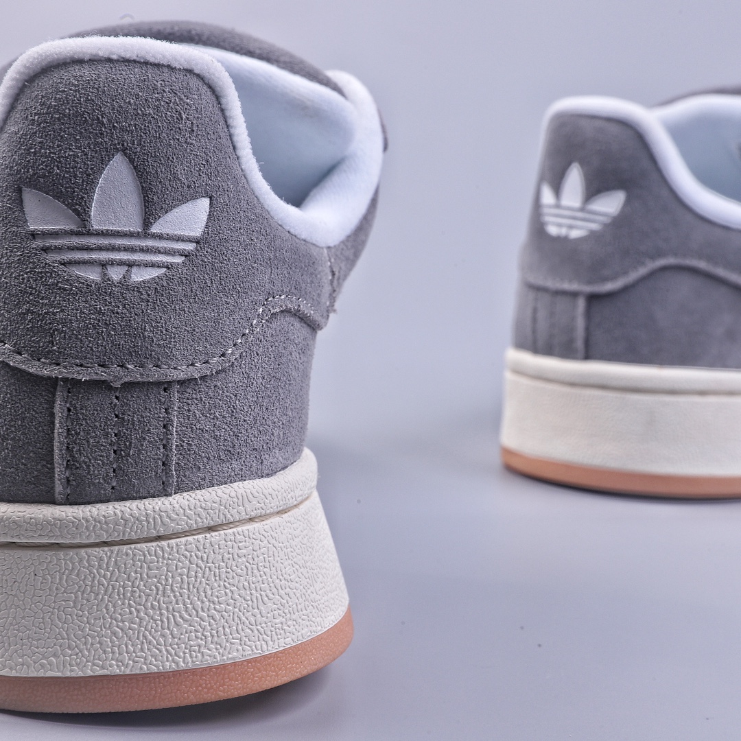 YH Adidas Campus Clover Gray Suede HQ8707