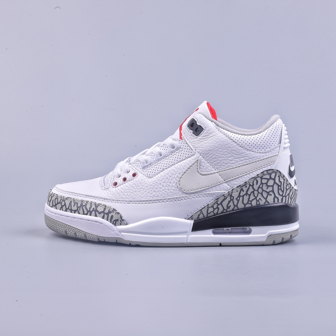 280 加强性价比Air Jordan 3 JTH Justin Timberlake&Tinker Hatfheld 白手稿联名 AV6683-160