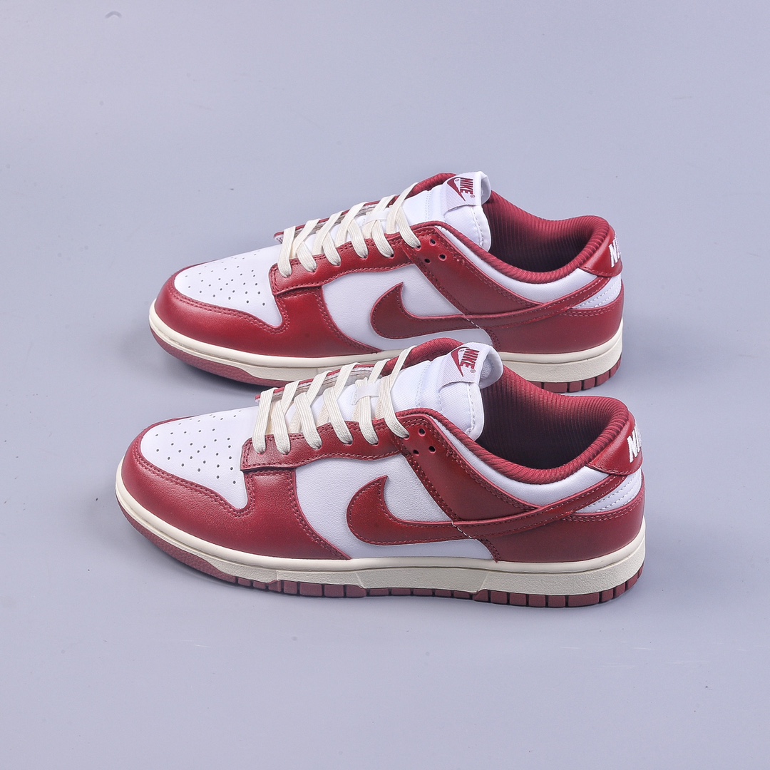 320 S2 Nike DUNK Low 复古酒红 FJ4555-100