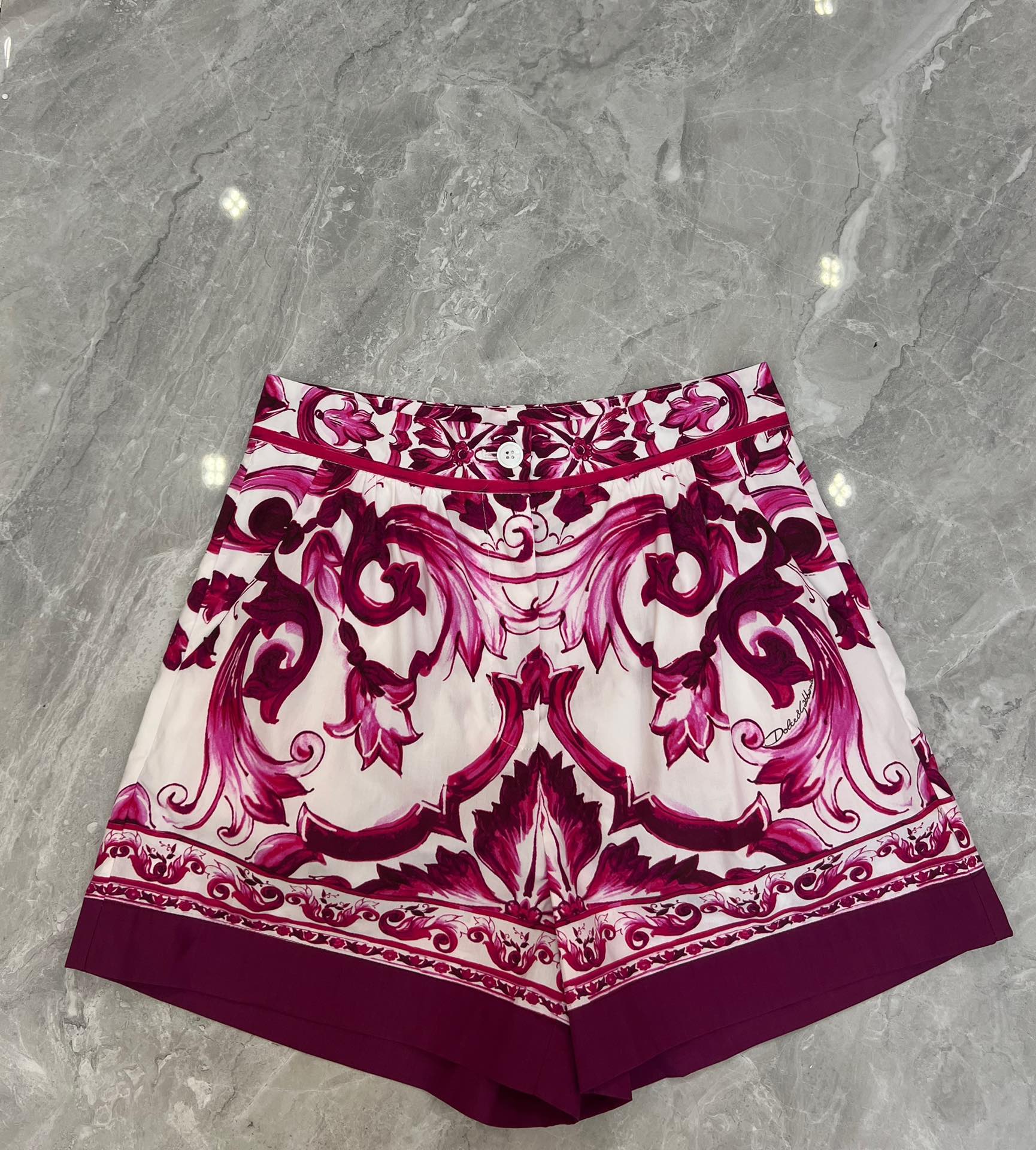 P460 SMLXLXXL, WITH A PACKAGED DUGARBANA, ORIGINAL RED VELVET COTTON SHORTS - 图片 3