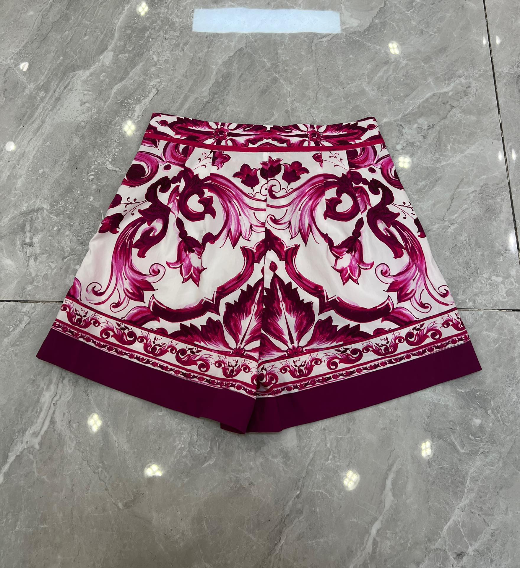 P460 SMLXLXXL, WITH A PACKAGED DUGARBANA, ORIGINAL RED VELVET COTTON SHORTS - 图片 2