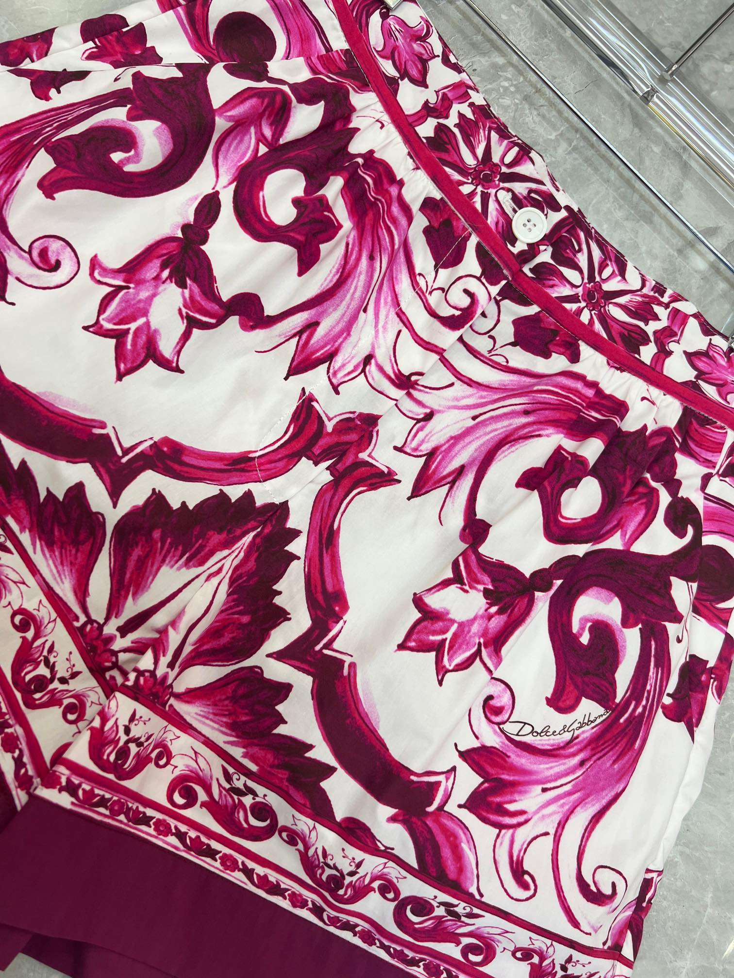 P460 SMLXLXXL, WITH A PACKAGED DUGARBANA, ORIGINAL RED VELVET COTTON SHORTS - 图片 4