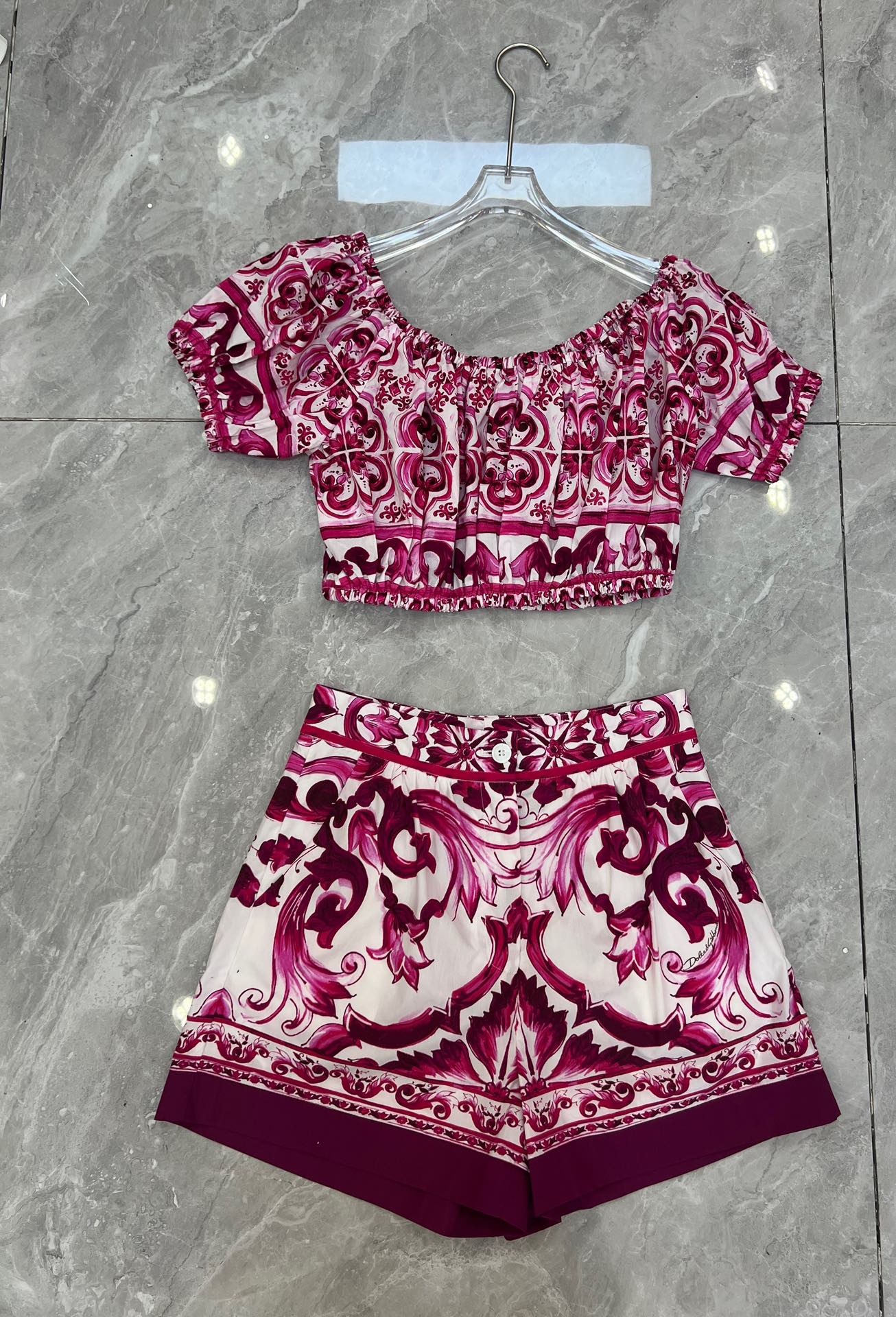 P460 SMLXLXXL, WITH A PACKAGED DUGARBANA, ORIGINAL RED VELVET COTTON SHORTS - 图片 6